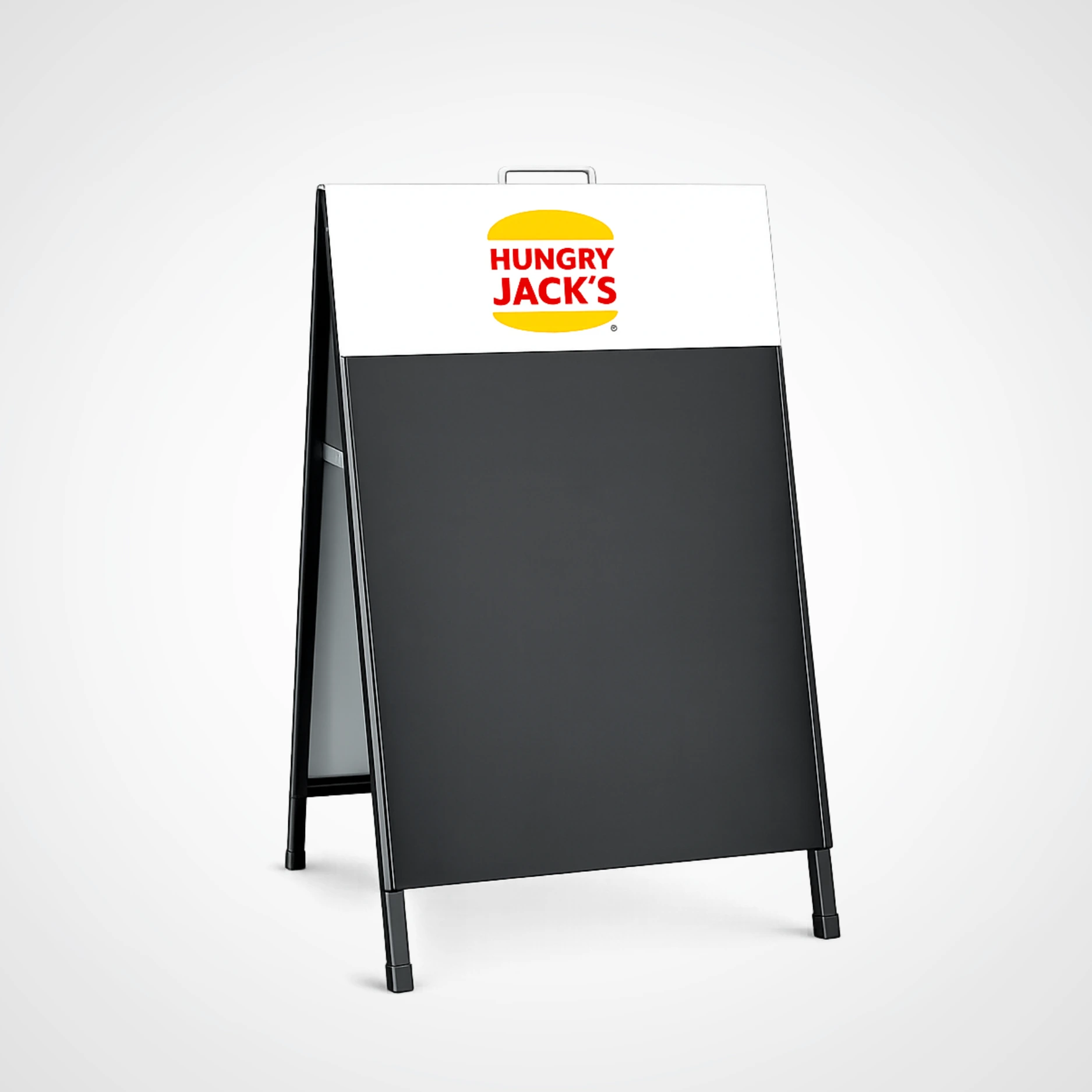 A-Frame - Chalkboard - Hungry Jacks