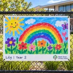 Corflute - Student Art Fence Signs