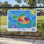 Corflute - Student Art Fence Signs