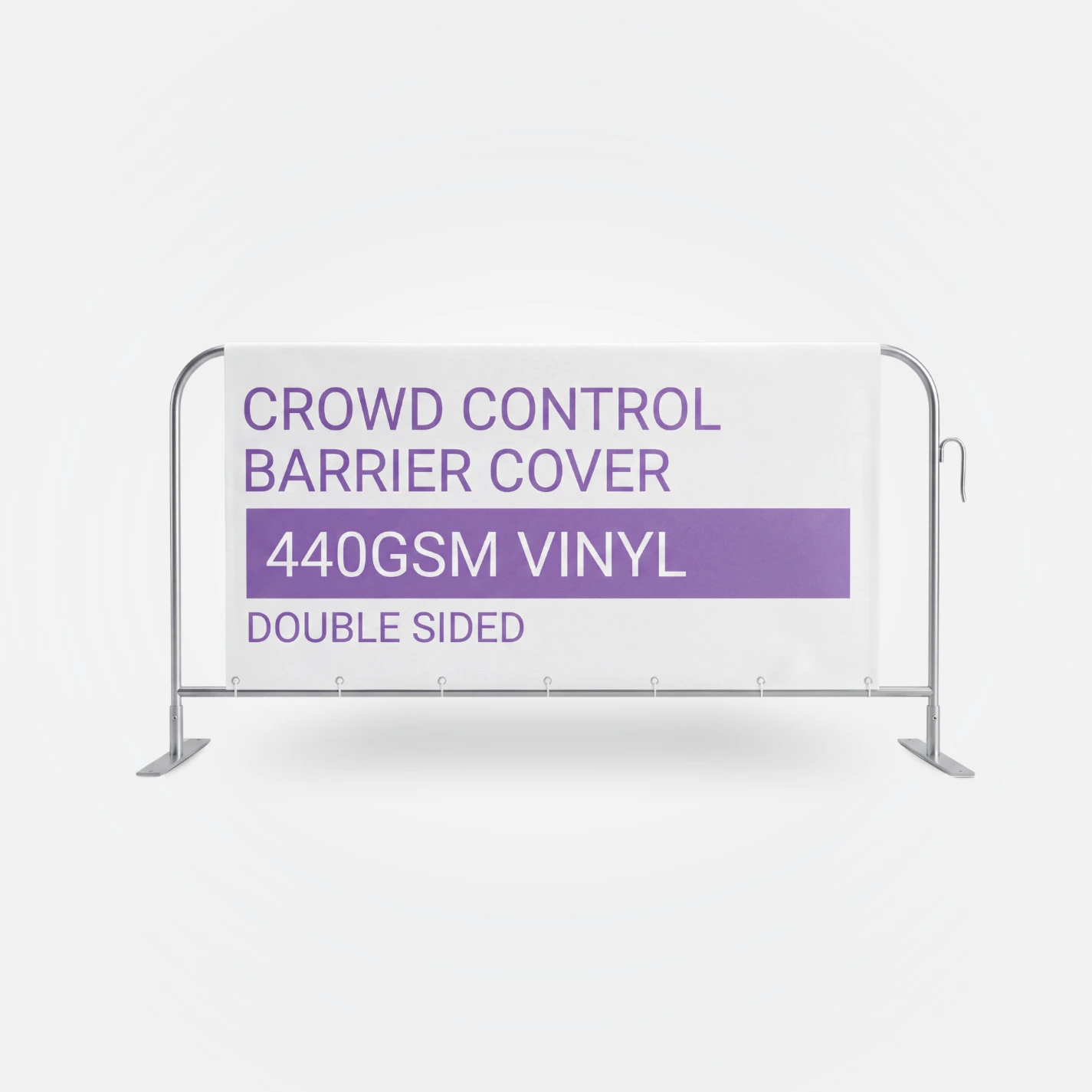 Crowd Control Barrier - Banners - Double Sided