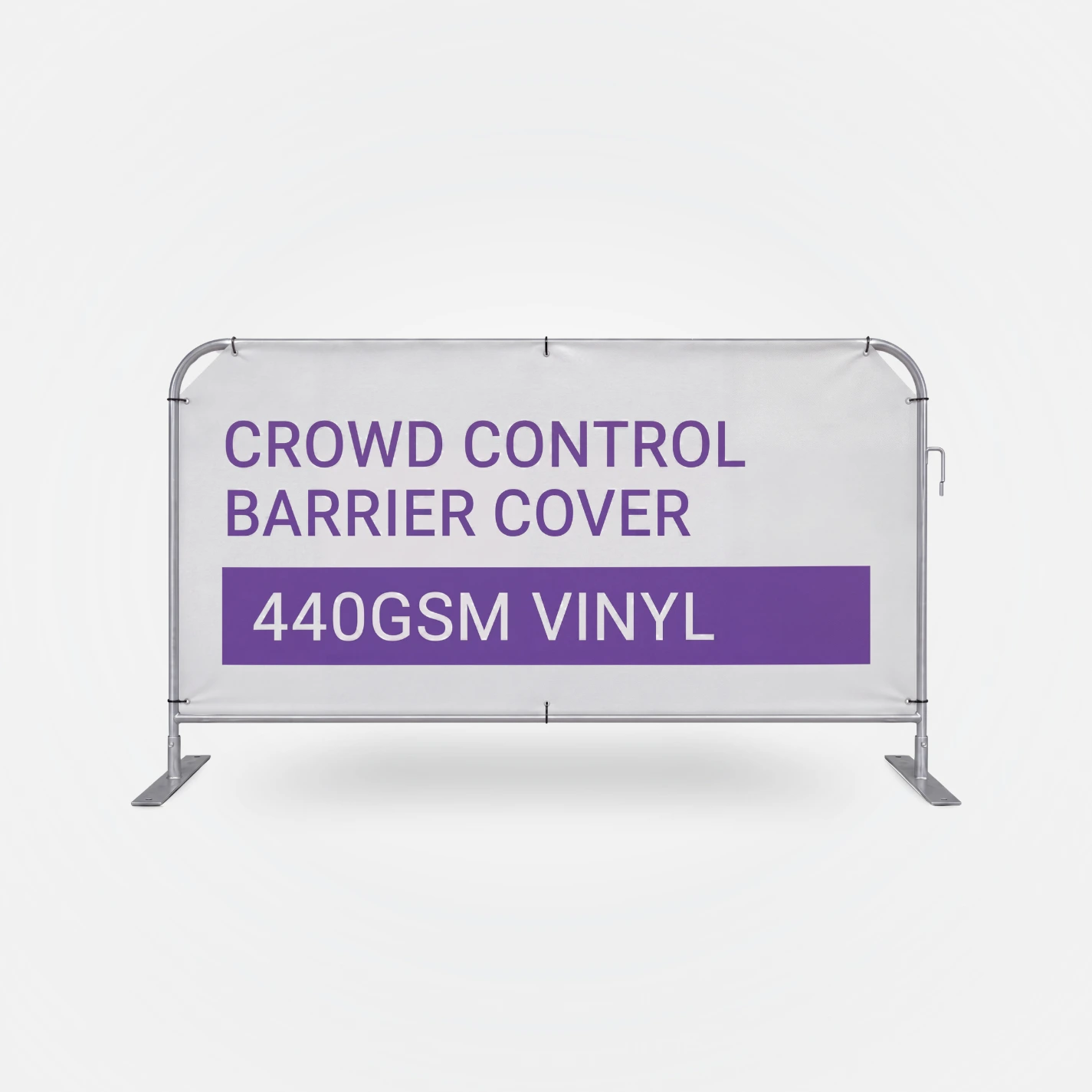 Crowd Control Barrier - Banners - Single Sided