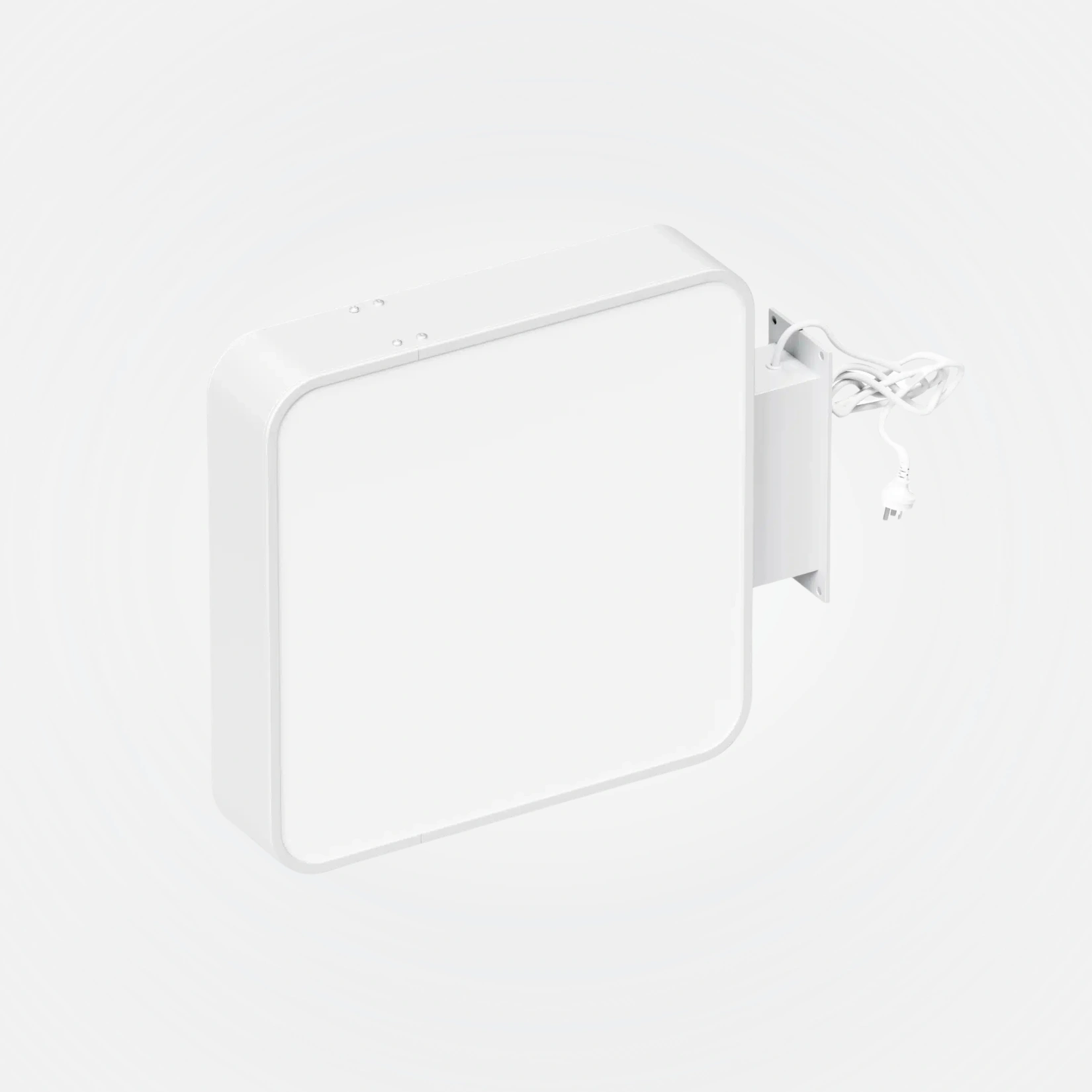 Signage - Wall Light Box - Curve - White