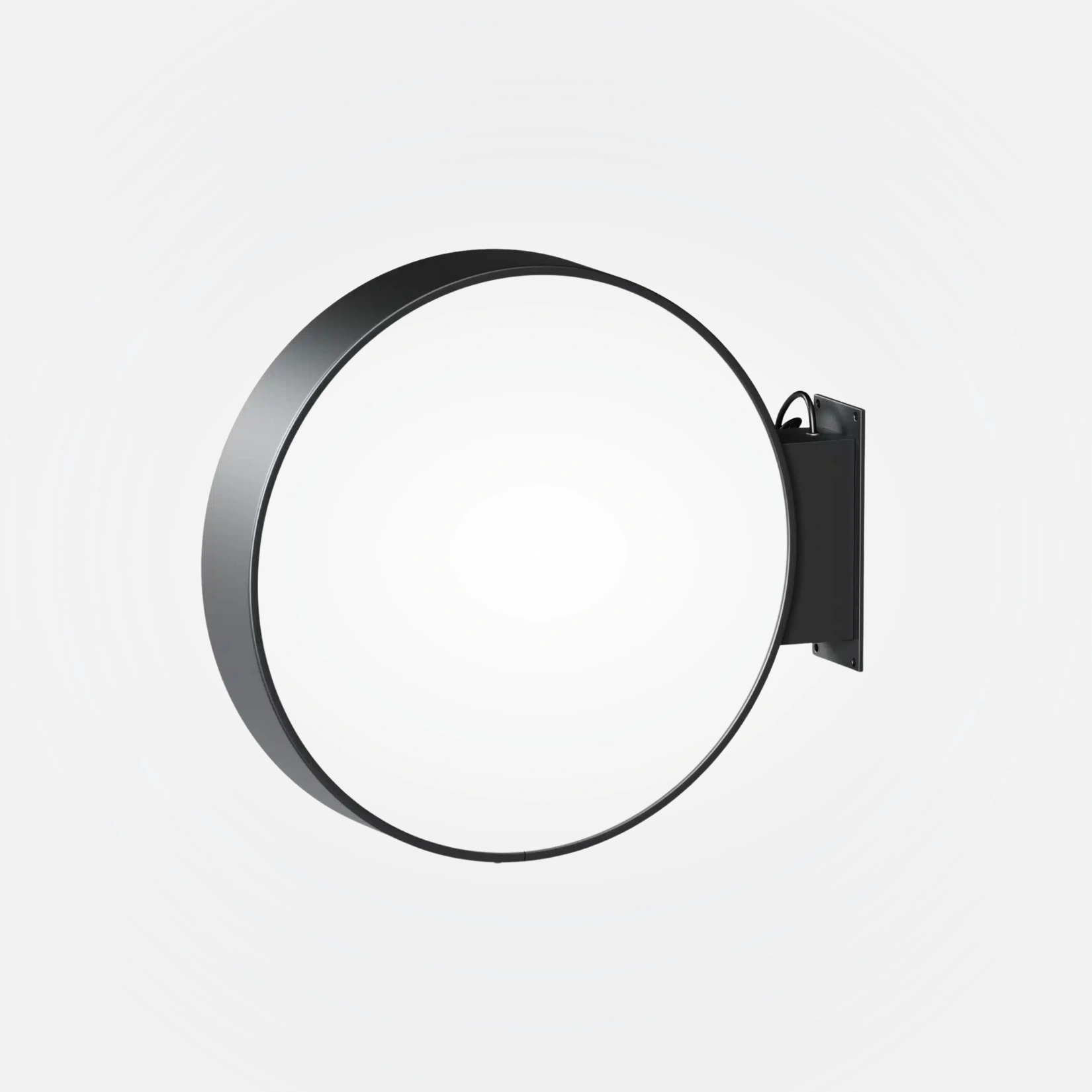 Signage - Wall Light Box - Black