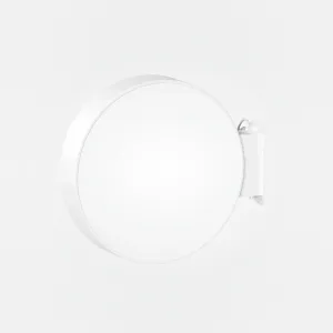 Signage - Wall Light Box - Round - White