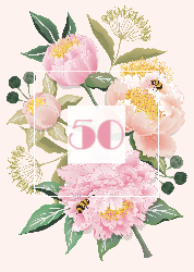 Camillia Floral Invite