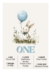 1st Birthday Sign