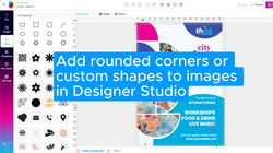 Add rounded corners or custom shapes to images