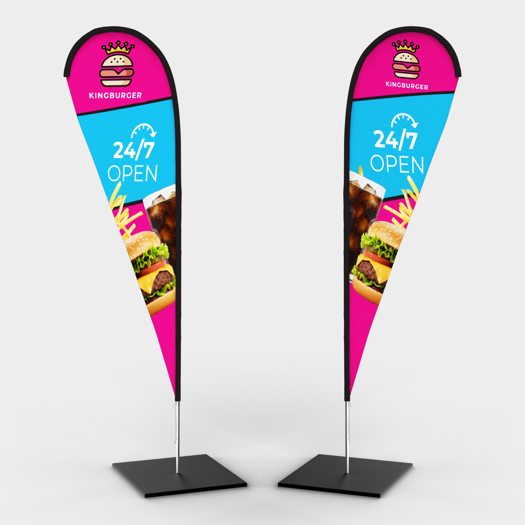 Teardrop Banners