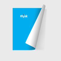 Full Color Front, Blank Back