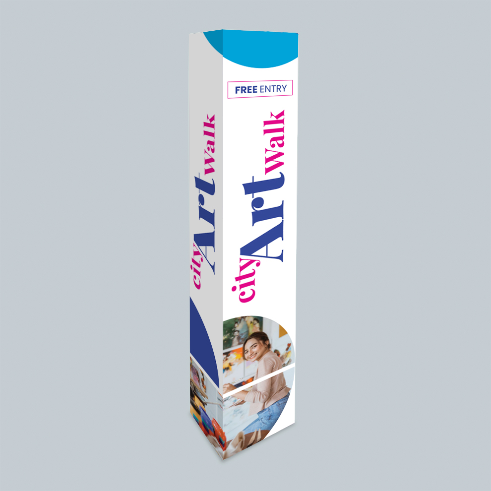 Three Sided Bollard Cover