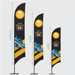 Feather Flag Sizes