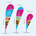 Teardrop - Size Guide