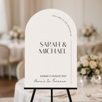 A1 PVC Arch Sign 1