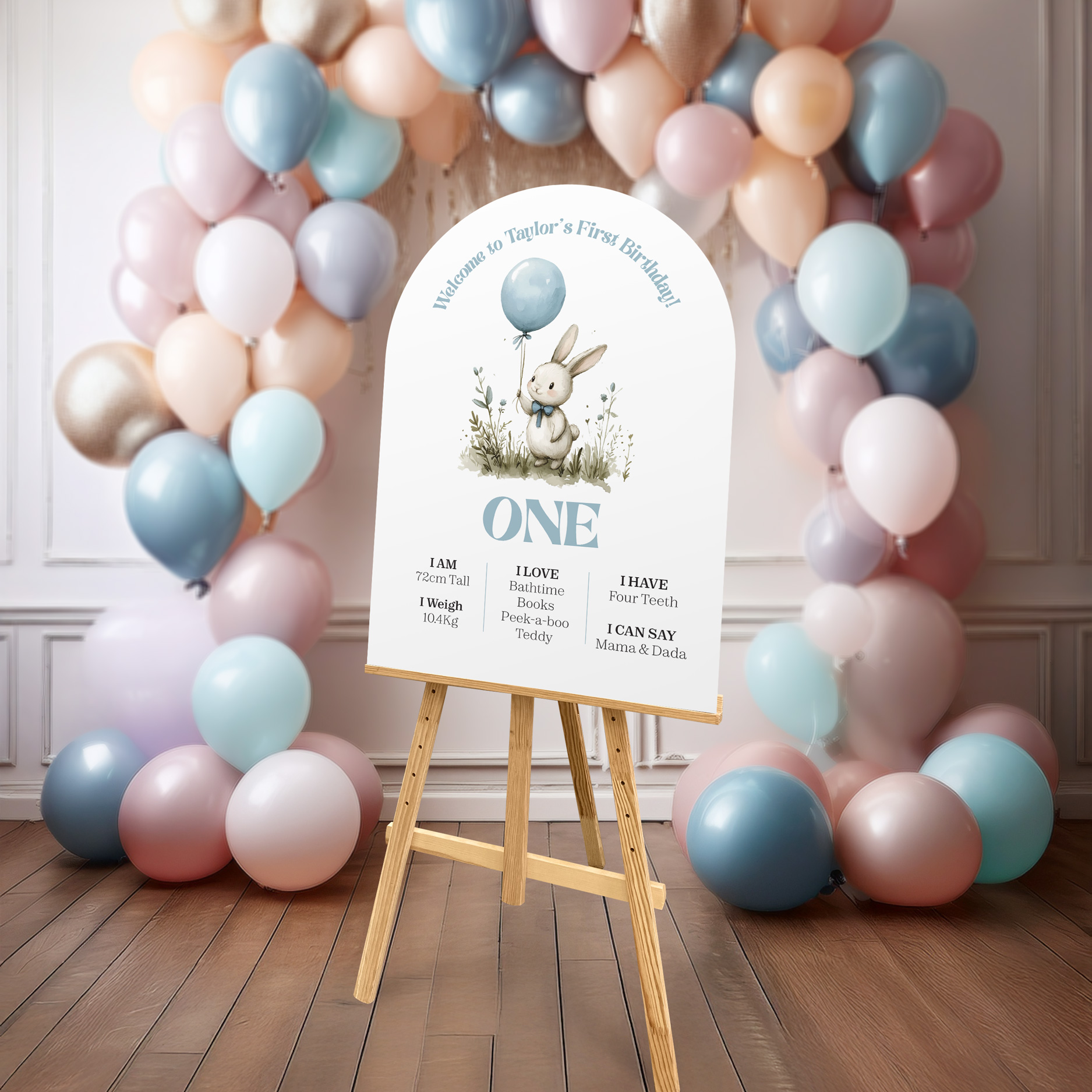 A1 PVC Arch Sign 3