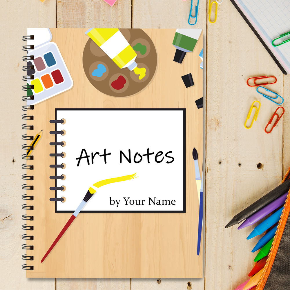 Personalised Notebook - Art Notes