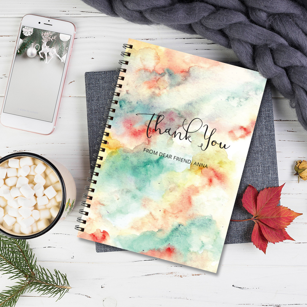 String Notebook Thank Thank You Gifts