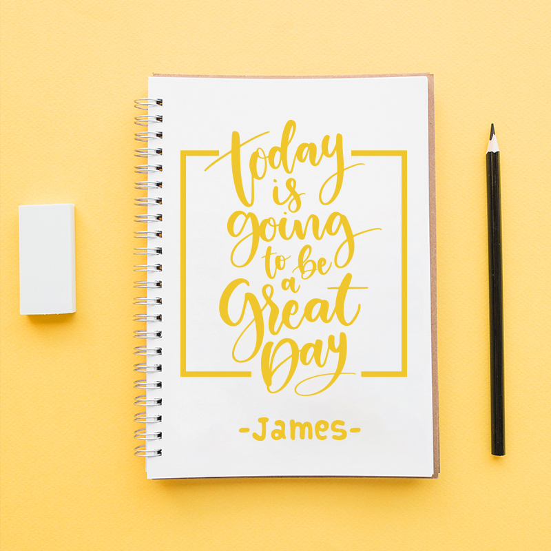 Personalised Notebook - Great Day