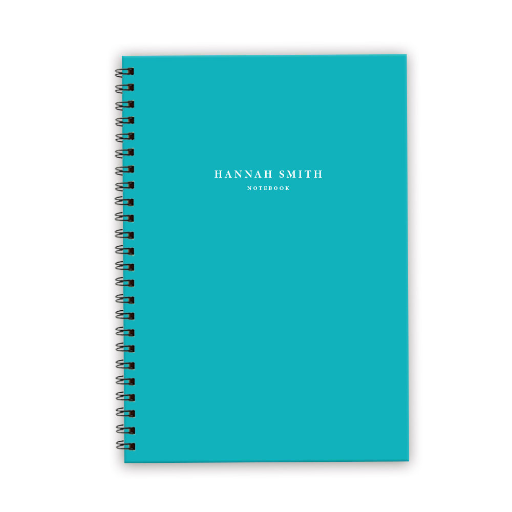 Personalised Notebook - Pastel Colors