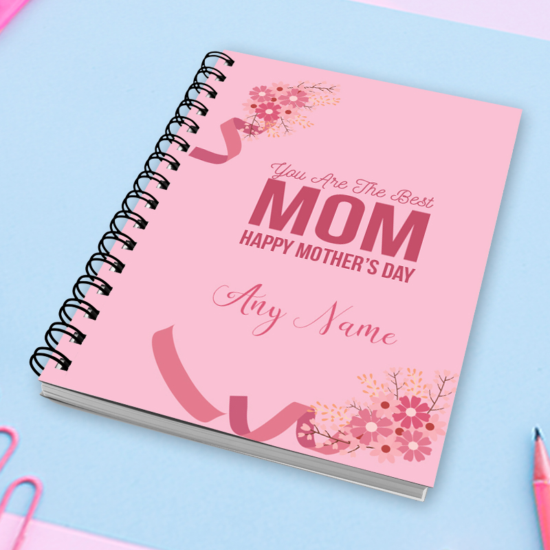 Mom Notebook Design Personalised Notebook - Best Mom
