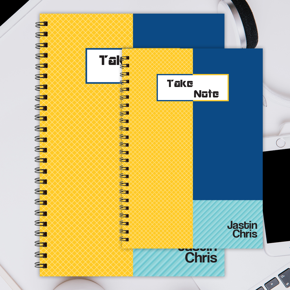 Take Notes Notebook Personalised Notebook - Take Note