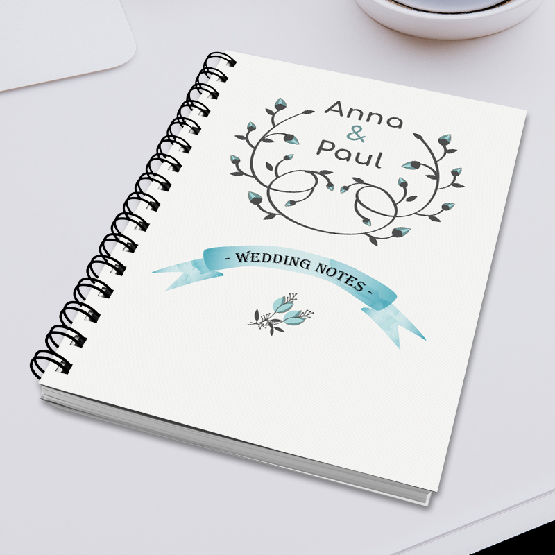 Notepage Wedding Personalised Notebook - Wedding Notes