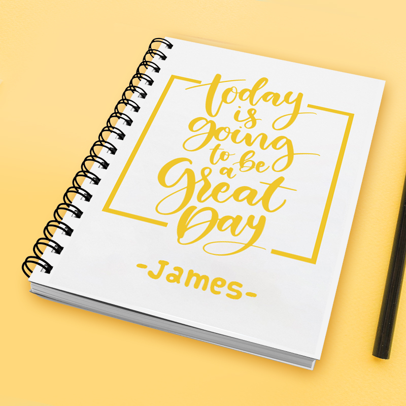 Personalised Notebook - Great Day