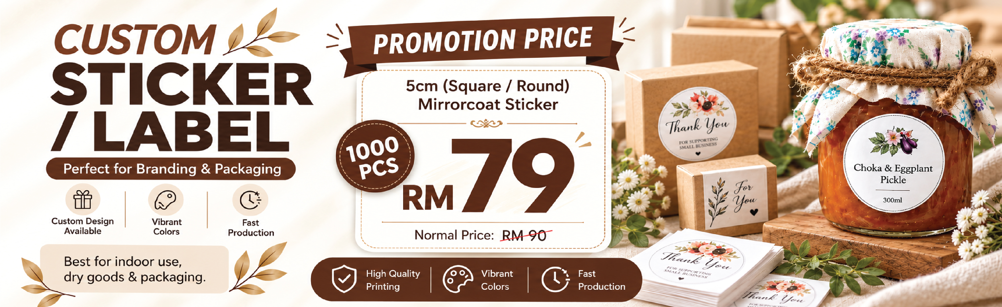 Sticker Promotion