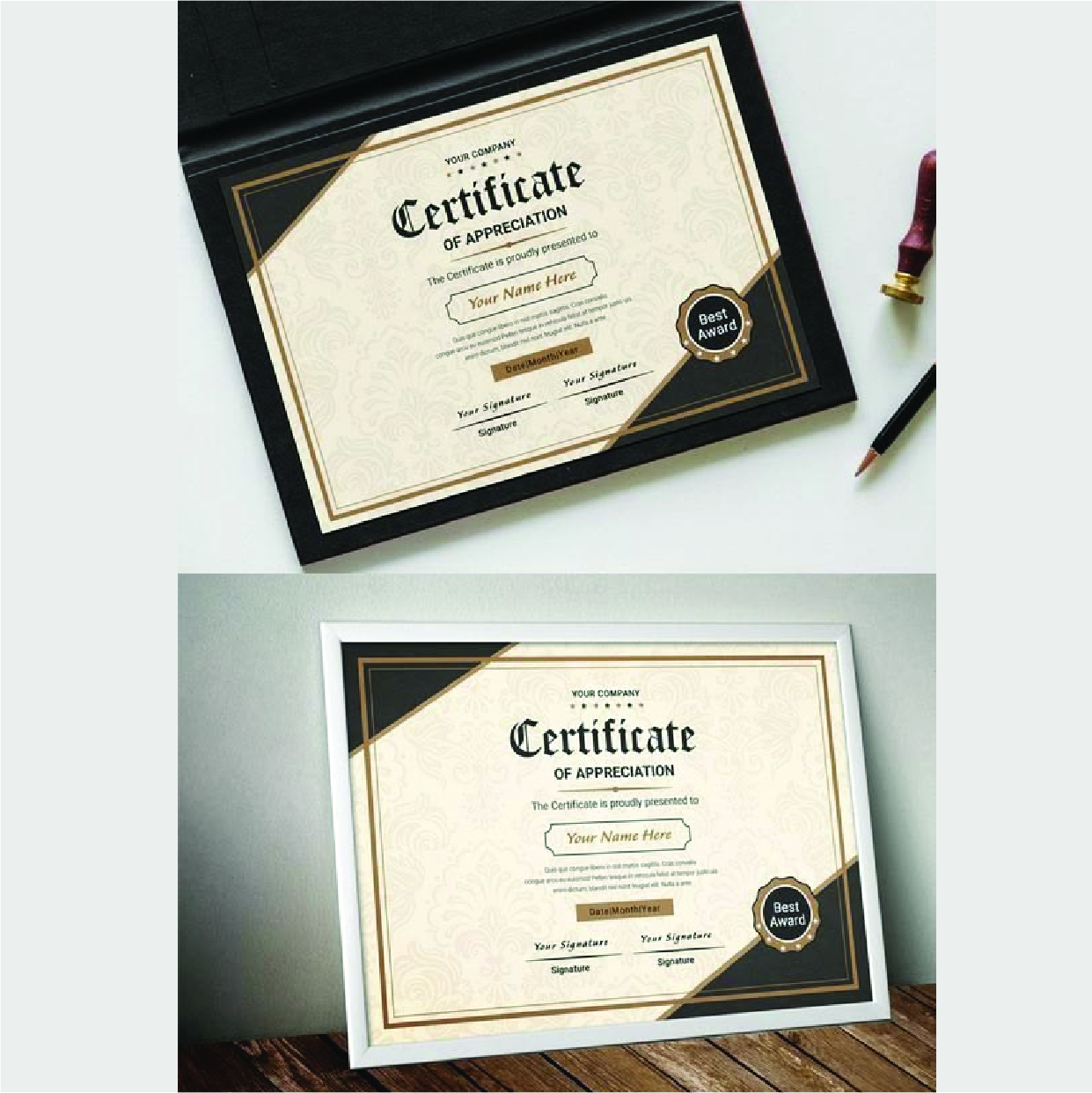 Certificates