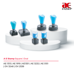 AE Gel Stamp Square | Oval