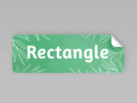 Label Sticker - Rectangular