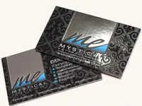 Spot UV + Hotstamping Business Cards