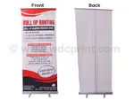 Roll Up Bunting Front and Back