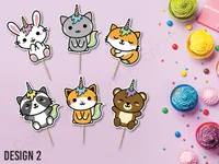Ready-made Cupcake Topper