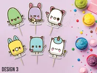 Ready-made Cupcake Topper