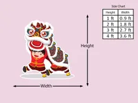 Boy with Lion Dance