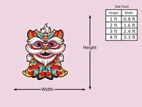 Lion Dance Costume