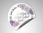 Foil+ Label Sticker (Foil with print) 1