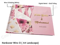 Wire-O Hardcover Landscape (Guest Book) 1