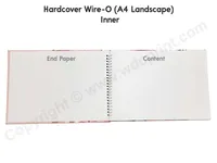 Wire-O Hardcover Landscape (Guest Book) 8