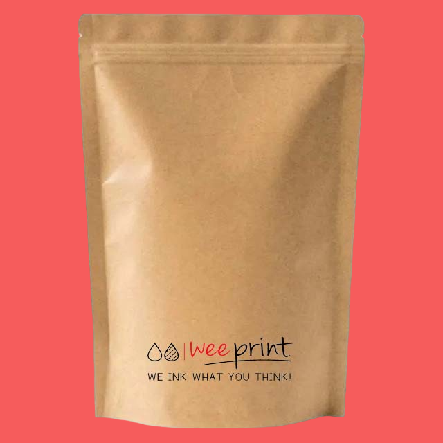 Kraft Paper Stand Up Pouches