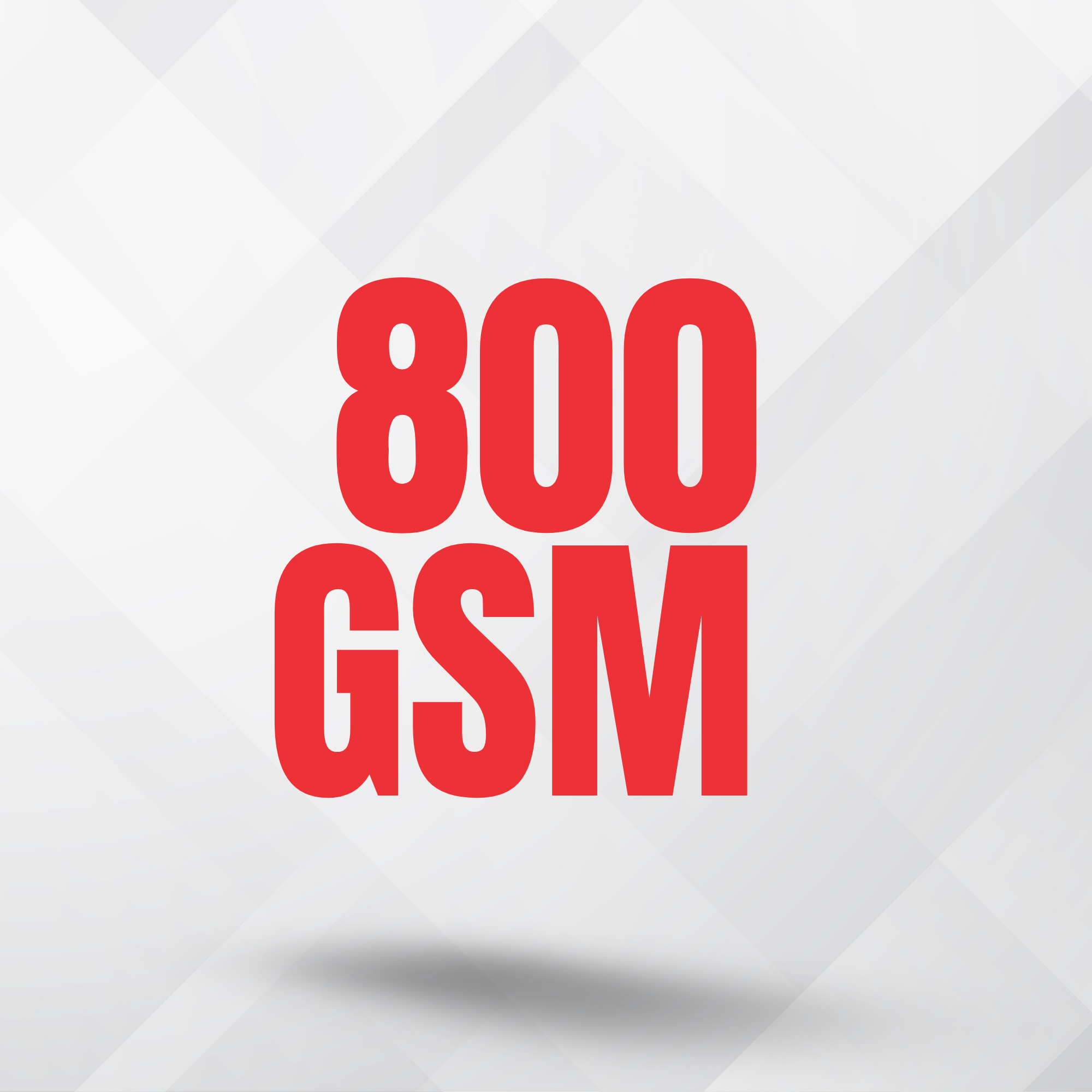 800 GSM Matt UV Foil Cards