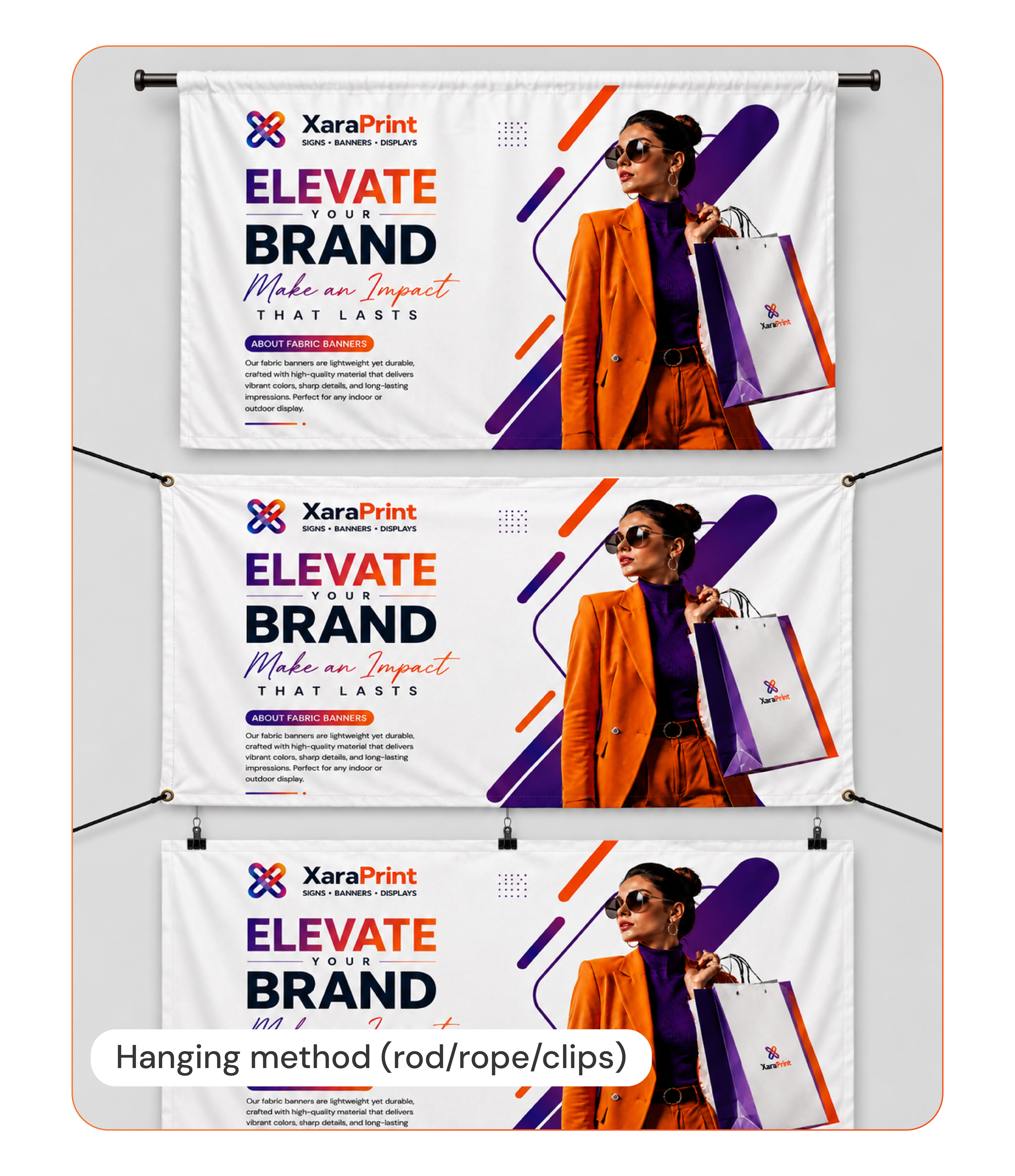 Mesh Banner Sizes