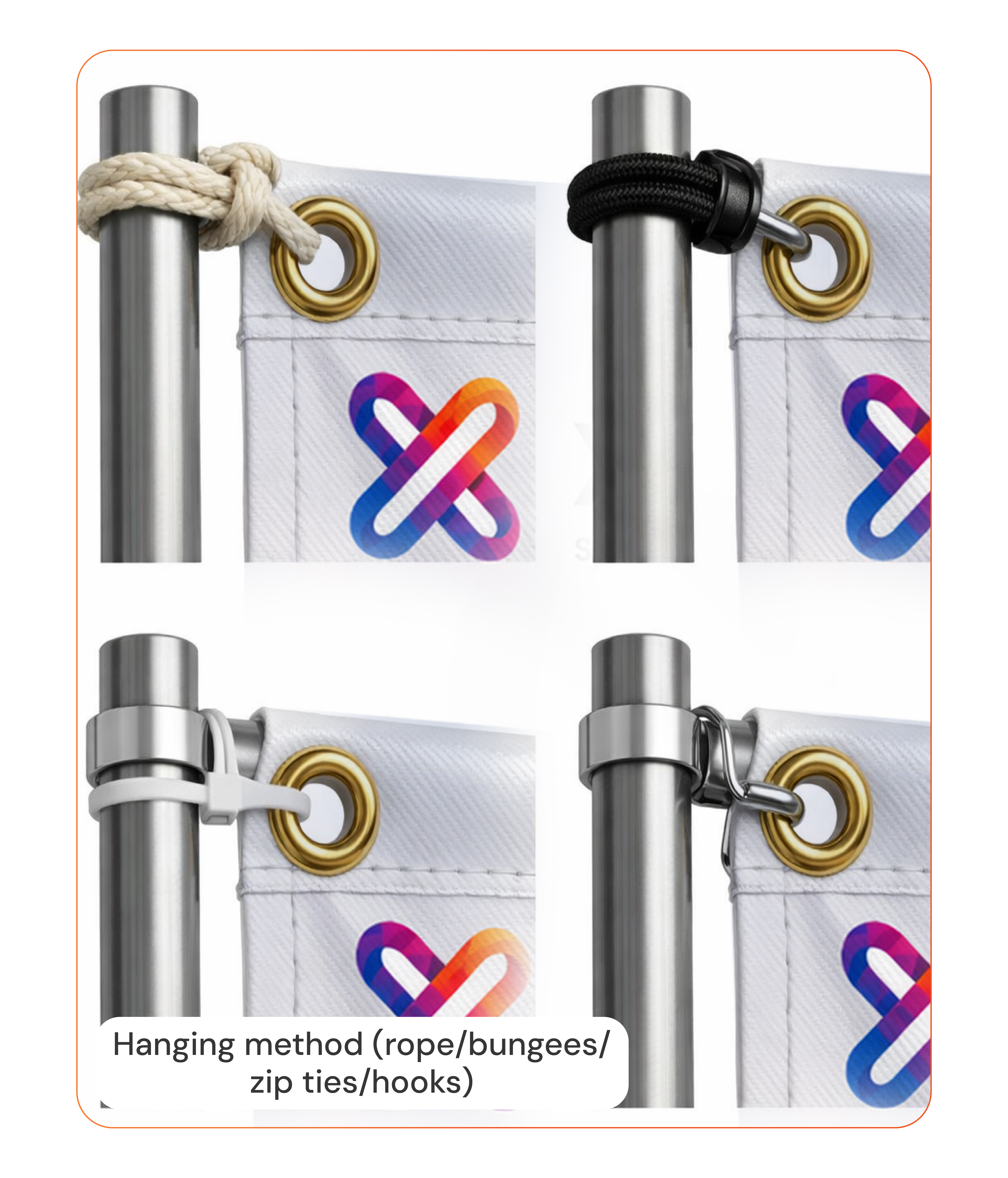 Vinyl Banner Finishing Options