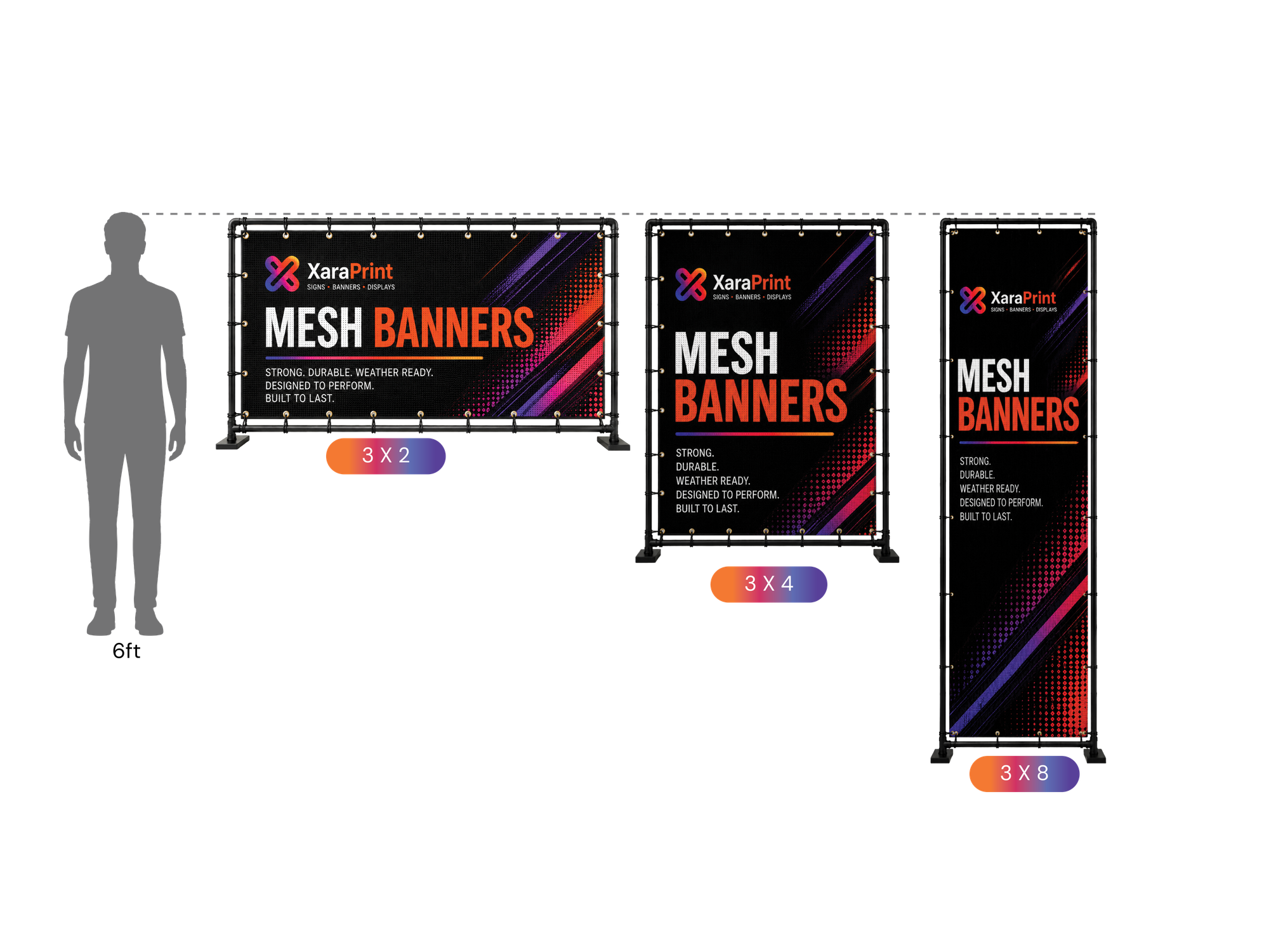Mesh Banners 14