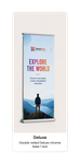 Deluxe Wide Base Retractable Banner 11