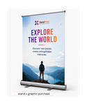 Deluxe Wide Base Retractable Banner 6