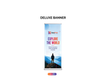 Deluxe Wide Base Retractable Banner 13