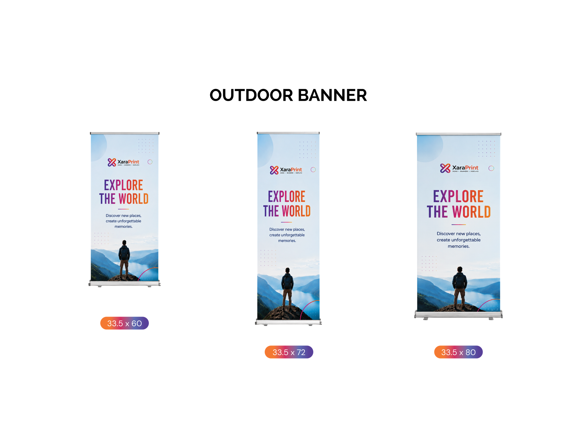 Standard Retractable Banner 20